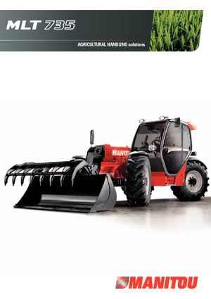 Teleskopické manipulátory Manitou MLT 735-120 LSU