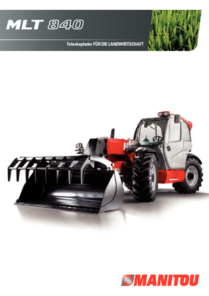 Teleskopické manipulátory Manitou MLT 840-137 PS