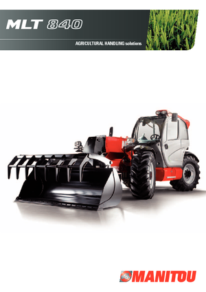 Teleskopické manipulátory Manitou MLT 840-137 PS