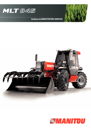 Teleskopické manipulátory Manitou MLT 845-120 LSU