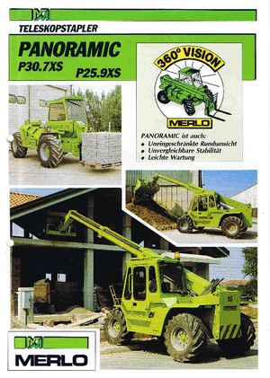 Teleskopické manipulátory Merlo P 30.7 XS