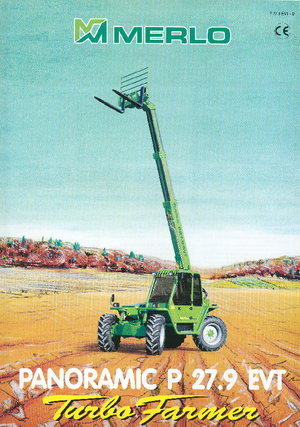 Teleskopické manipulátory Merlo P 27.9 EVT