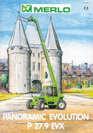 Teleskopické manipulátory Merlo P 27.9 EVX