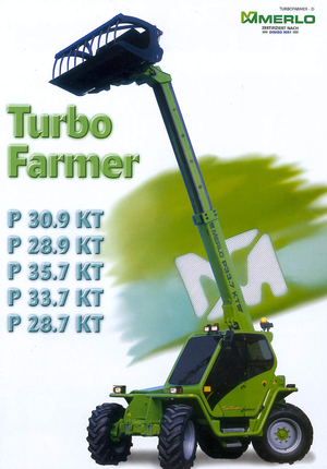 Teleskopické manipulátory Merlo P 30.9 KT