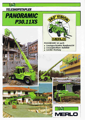 Teleskopické manipulátory Merlo P 30.11 XS