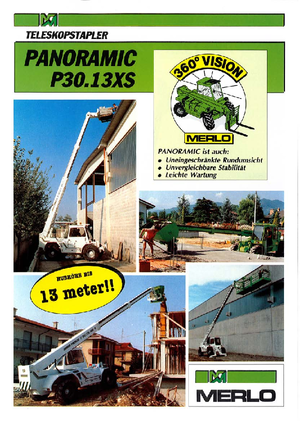 Teleskopické manipulátory Merlo P 30.13 XS