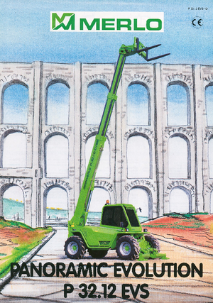 Teleskopické manipulátory Merlo P 32.12 EVS