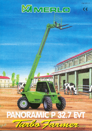 Teleskopické manipulátory Merlo P 32.7 EVT