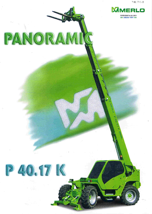 Teleskopické manipulátory Merlo P 40.17 K