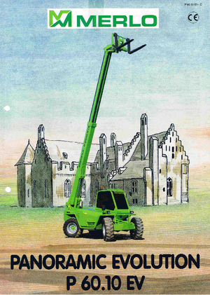 Teleskopické manipulátory Merlo P 60.10 EV