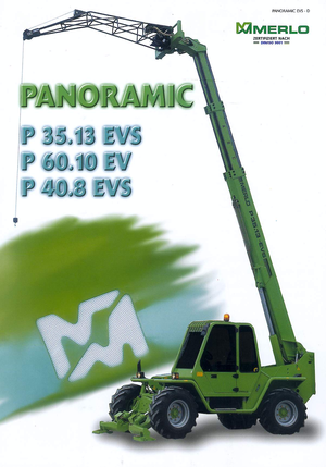 Teleskopické manipulátory Merlo P 60.10 EV