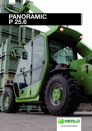 Teleskopické manipulátory Merlo Panoramic P 25.6