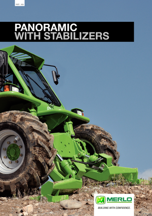 Teleskopické manipulátory Merlo Panoramic P 38.13