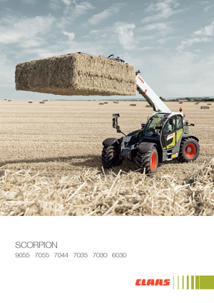 Teleskopické manipulátory Claas Scorpion 7044