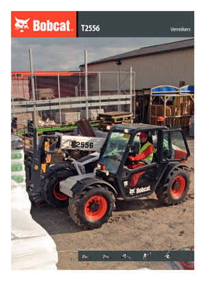 Teleskopické manipulátory Bobcat T 2556