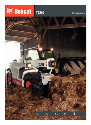 Teleskopické manipulátory Bobcat T 2566