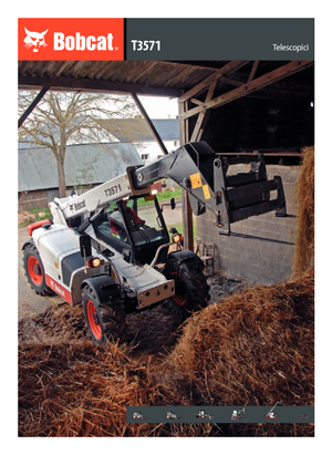 Teleskopické manipulátory Bobcat T 3571