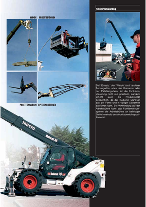 Teleskopické manipulátory Bobcat T 40170