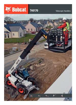 Teleskopické manipulátory Bobcat T 40170