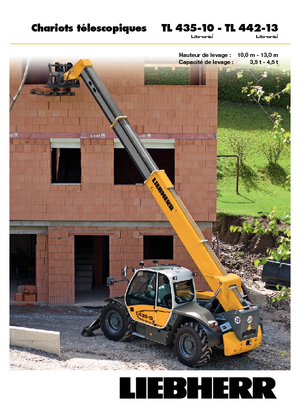 Teleskopické manipulátory Liebherr TL 442-13