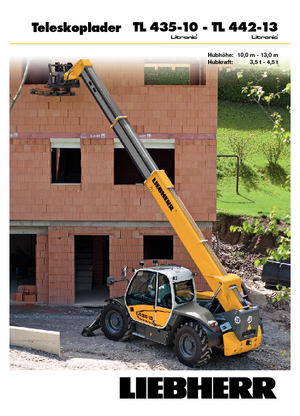 Teleskopické manipulátory Liebherr TL 442-13