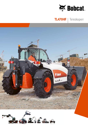 Teleskopické manipulátory Bobcat TL 470 HF