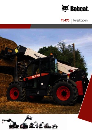 Teleskopické manipulátory Bobcat TL470 Agri