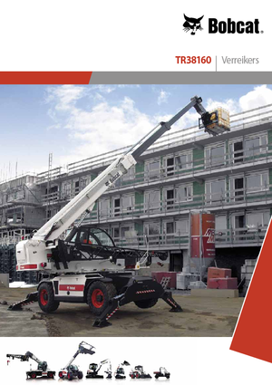 Teleskopické nakladače s horní konstrukcí Bobcat TR38160