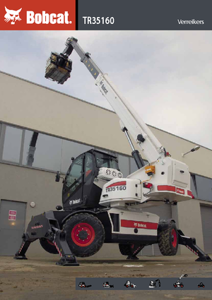 Teleskopické nakladače s horní konstrukcí Bobcat TR 35160