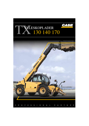 Teleskopické manipulátory Case TX140-43