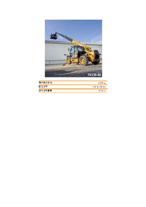 Teleskopické manipulátory Case TX130-40