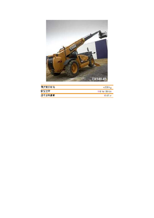 Teleskopické manipulátory Case TX140-45