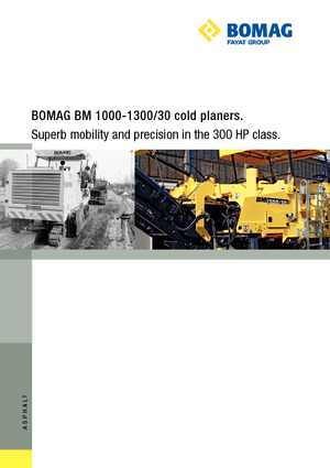 Silniční frézy Bomag BM 1300/30
