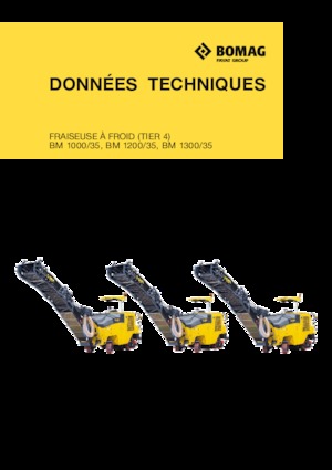 Pásové finišery Bomag BM 1200/35