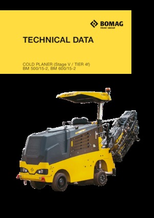 Silniční frézy Bomag BM 500/15-2