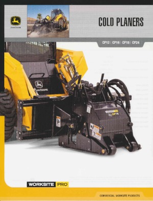 Silniční frézy John Deere Construction CP18