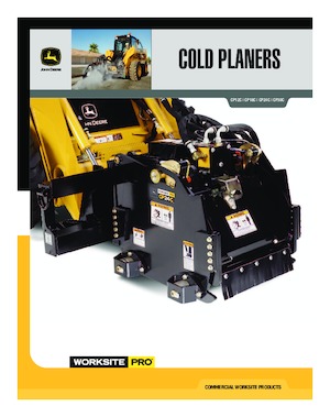 Silniční frézy John Deere Construction CP30C