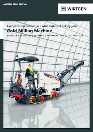 Silniční frézy Wirtgen W 100 CF