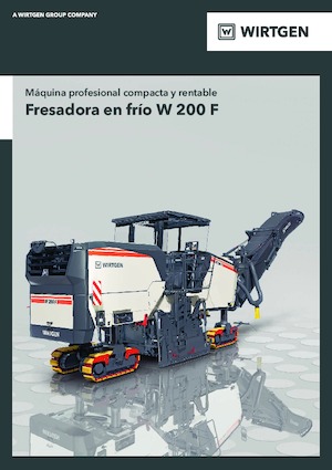 Silniční frézy Wirtgen W 200 F