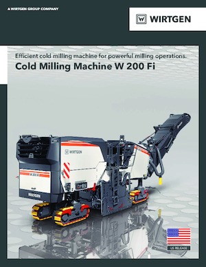 Silniční frézy Wirtgen W 200 Fi