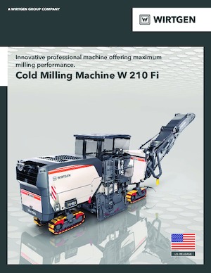 Silniční frézy Wirtgen W 210 Fi