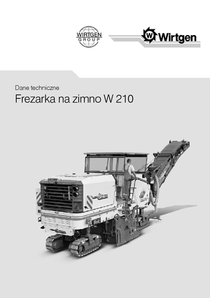 Silniční frézy Wirtgen W 210