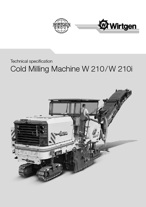 Silniční frézy Wirtgen W 210