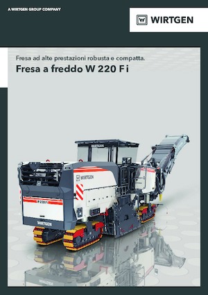 Silniční frézy Wirtgen W 220 Fi