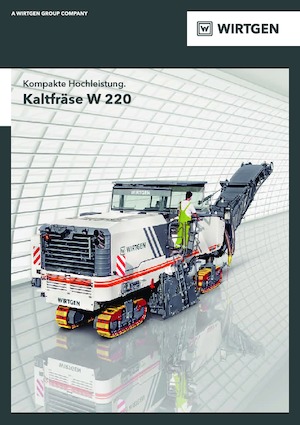 Silniční frézy Wirtgen W 220