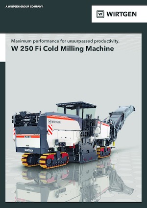 Silniční frézy Wirtgen W 250 Fi