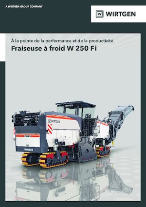 Silniční frézy Wirtgen W 250 Fi