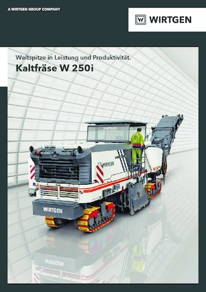 Silniční frézy Wirtgen W 250 i