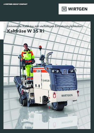 Silniční frézy Wirtgen W 35 Ri