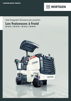 Silniční frézy Wirtgen W 50 R